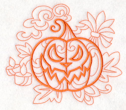 Doodle Spooky Jack-o-lantern