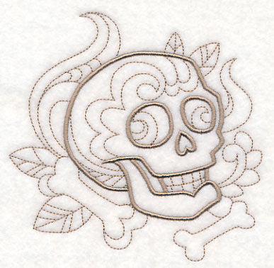 Doodle Skull