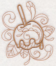 Doodle Caramel Apple