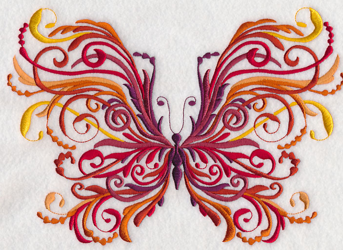 Flourishing Fall Butterfly