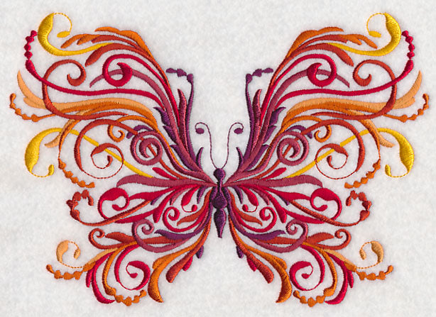 Flourishing Fall Butterfly