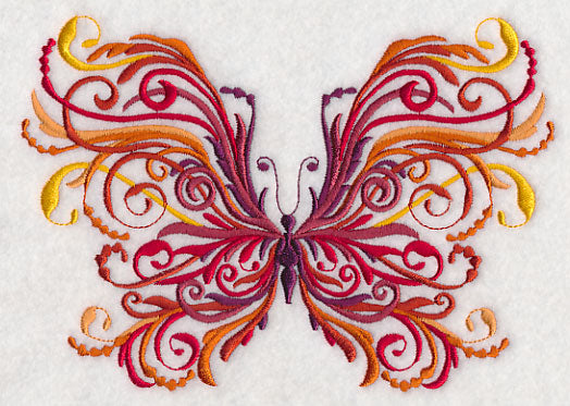 Flourishing Fall Butterfly