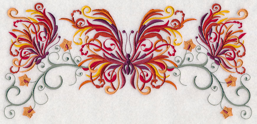 Flourishing Fall Butterfly Spray