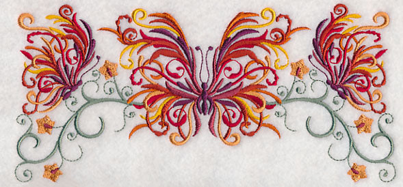 Flourishing Fall Butterfly Spray