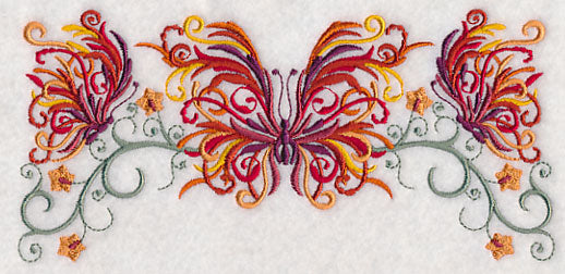 Flourishing Fall Butterfly Spray