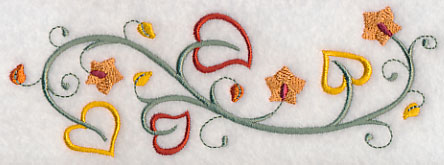 Flourishing Fall Butterfly Border