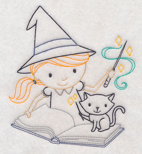 Witch and Spell Book (Vintage)