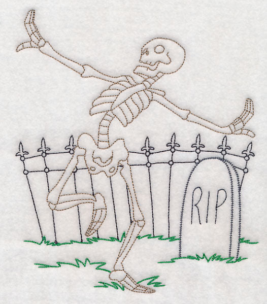 Dancing Skeleton (Vintage)