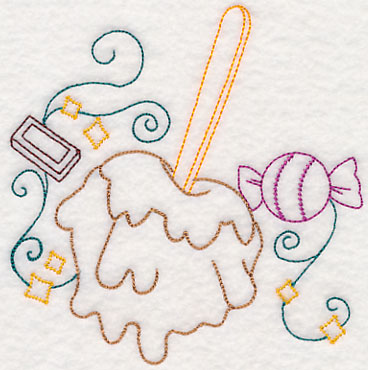 Candy Apple and Candy (Vintage)