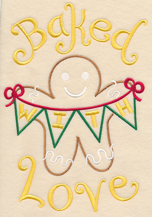 Gingerbread Baked with Love