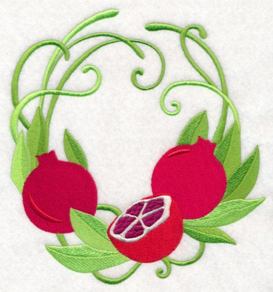 Pomegranate Wreath