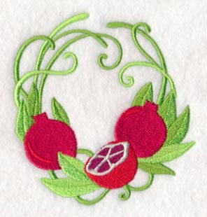 Pomegranate Wreath