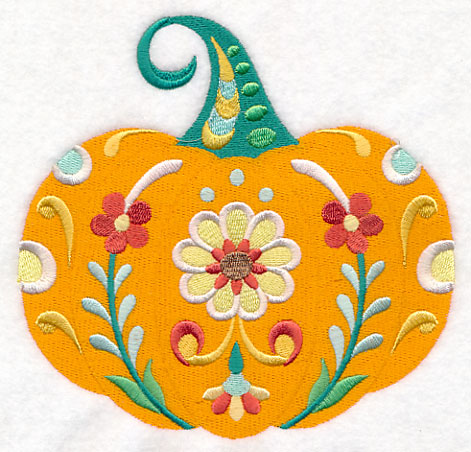 Flower Power Pumpkin