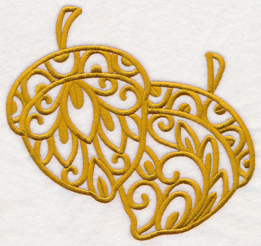 Acorns (Goldwork)