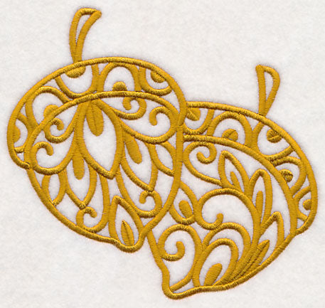 Acorns (Goldwork)