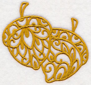 Acorns (Goldwork)
