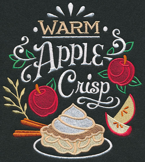 Warm Autumn Crisp Chalkboard