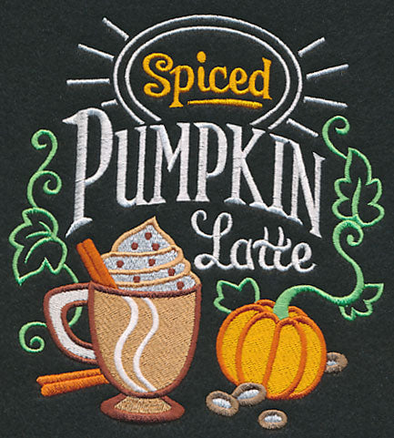 Spiced Pumpkin Latte Chalkboard