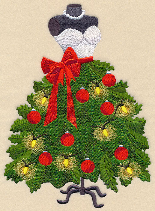 Christmas Tree Dress Form