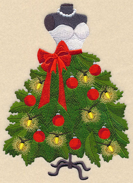 Christmas Tree Dress Form