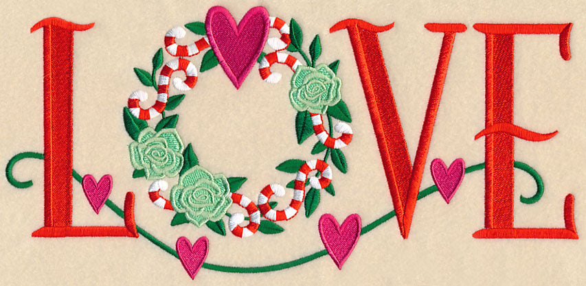 Love Wreath Word
