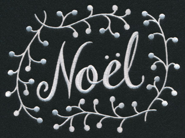Noel Laurel (Whitework)