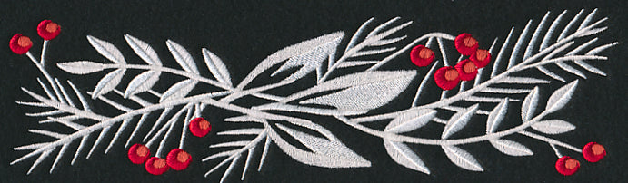 Christmas Bliss Border (Whitework)