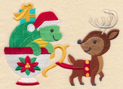 Cup o' Christmas Turtle