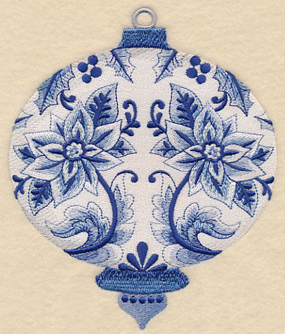 Ornaments Around the World - Delft Blue