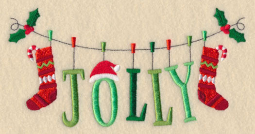 Holly Jolly Clothesline