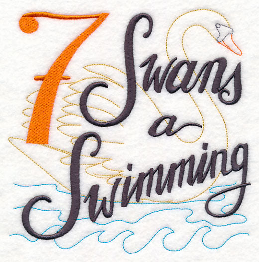 12 Days Boutique - Swans a Swimming