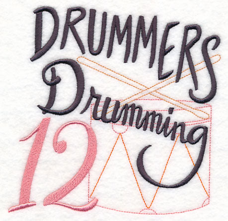 12 Days Boutique - Drummers Drumming