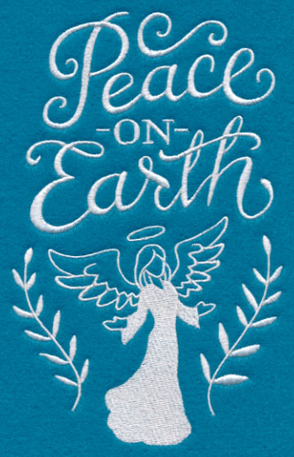 Peace on Earth (Whitework)