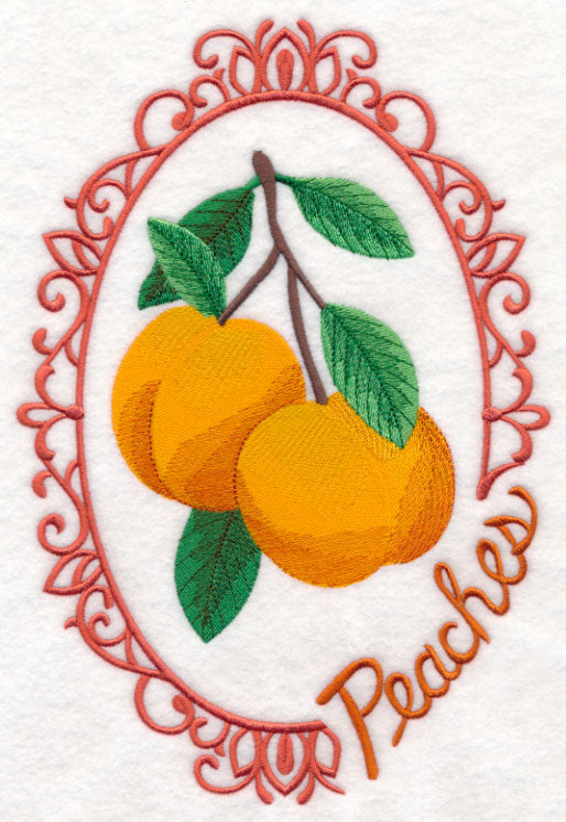 Fruit Cameo - Peaches