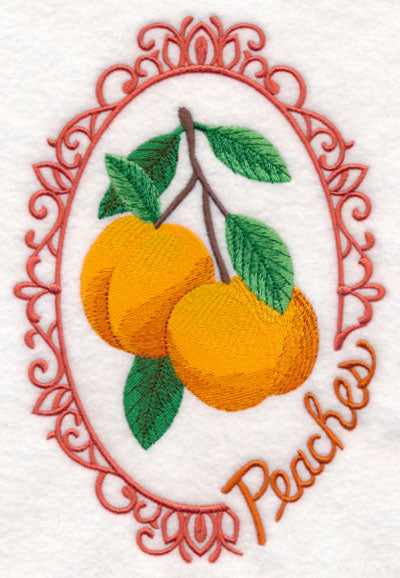 Fruit Cameo - Peaches