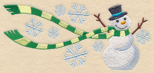 Wrapped Up in Winter Snowman