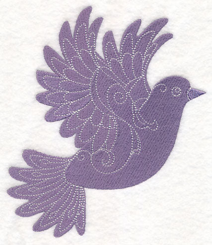 Elegant Nativity Dove