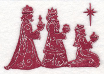 Elegant Nativity Wise Men