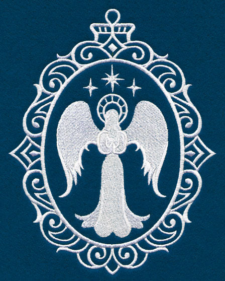 Angel Cameo (Whitework)