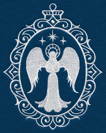 Angel Cameo (Whitework)