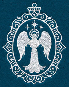 Angel Cameo (Whitework)