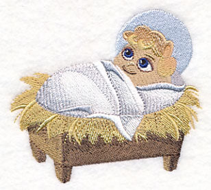 Playful Christmas Pageant Baby Jesus