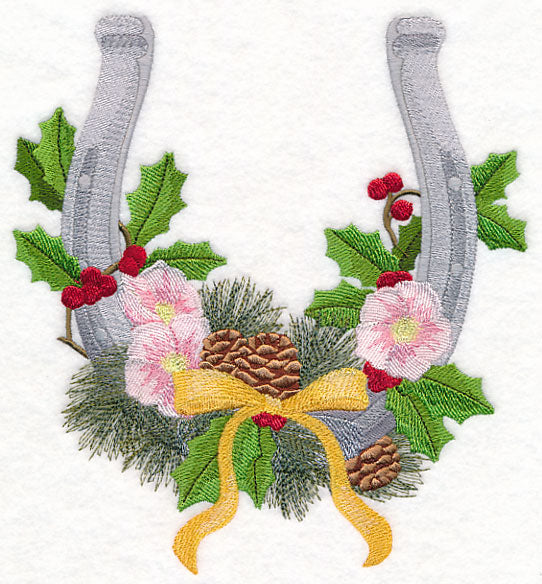 Cowboy Christmas Horseshoe