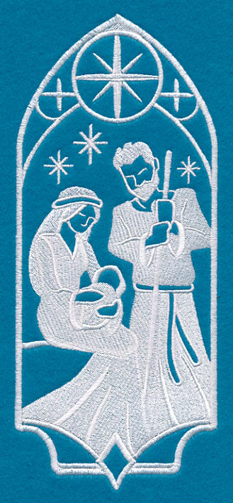 Christmas Silhouette - Holy Family