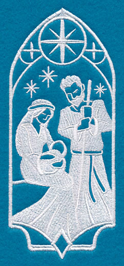 Christmas Silhouette - Holy Family