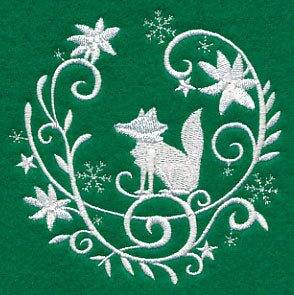 Winter Wonderland Fox (Whitework)
