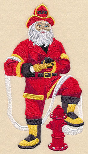 Fireman Santa Claus