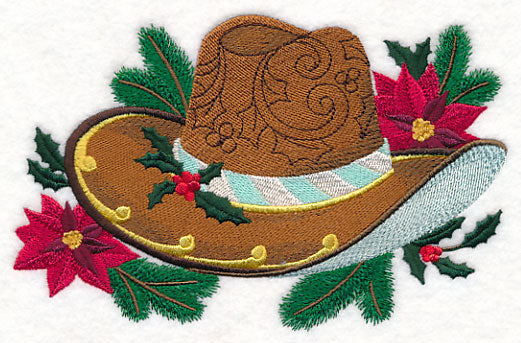 Cowboy Christmas Hat