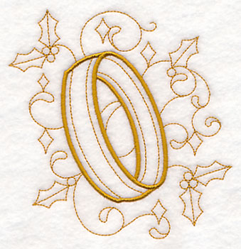 Doodle Gold Rings