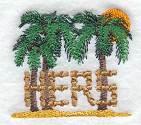 Tropical Beach - Hers